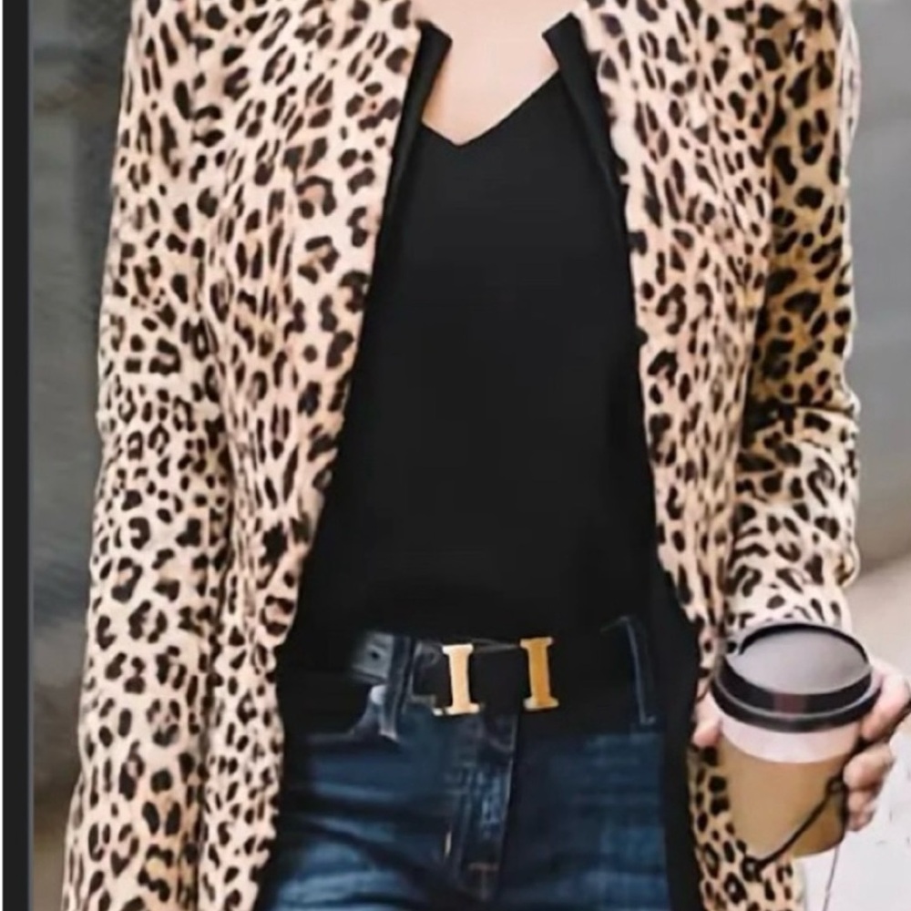 Leopard Print Women's Jacket